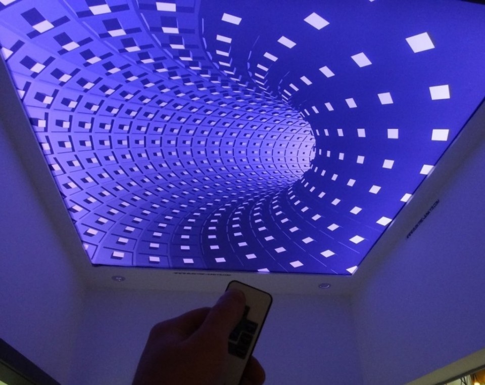 Заказать 3d натяжные потолки в г. Ивдель